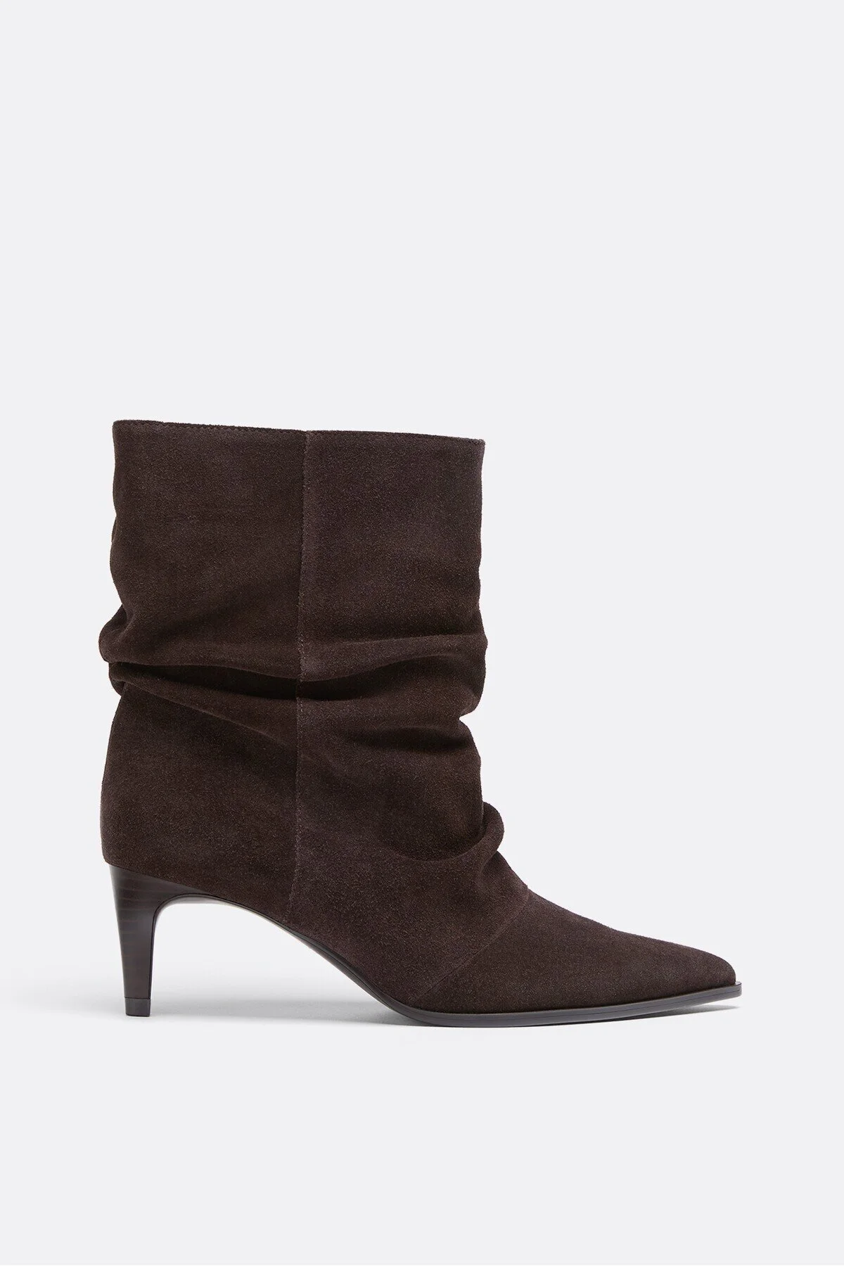 1_org_zoom (1) بوت Stradivarius استرادیواریوس چرمی کفش لژدار چرمی اورجینال - تصویر 1