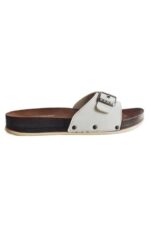 دمپایی Pierre Cardin پیر کاردین کرم زنانه PC 678245 اورجینال