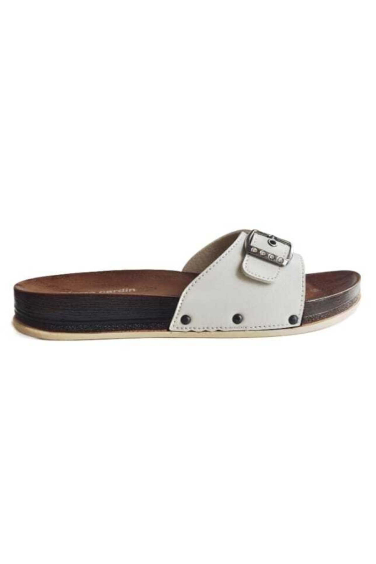 6_org_zoom دمپایی Pierre Cardin پیر کاردین کرم زنانه PC 678245 اورجینال - تصویر 1